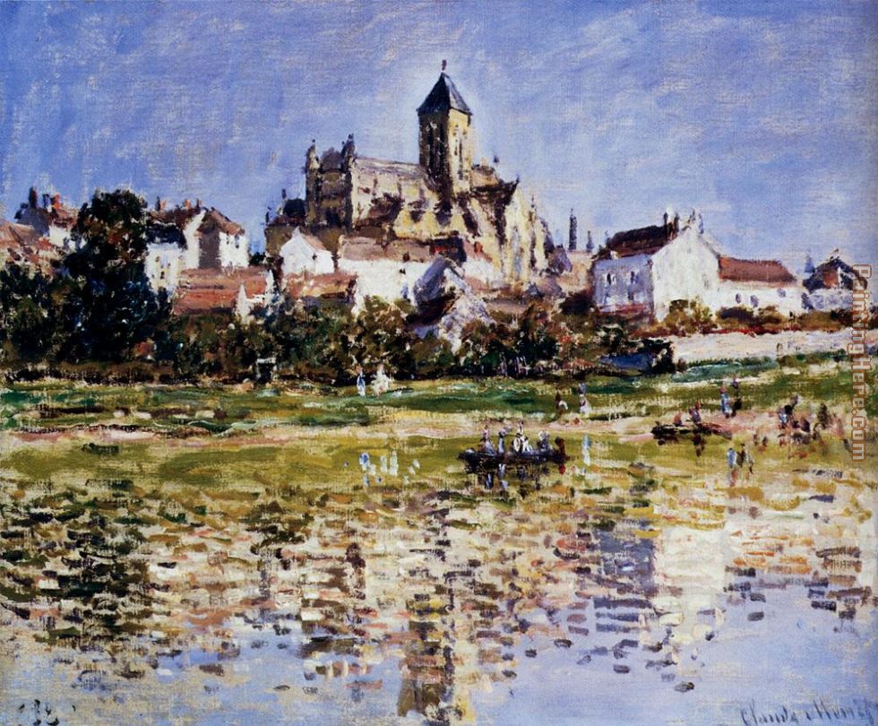 The Church At Vetheuil painting - Claude Monet The Church At Vetheuil art painting